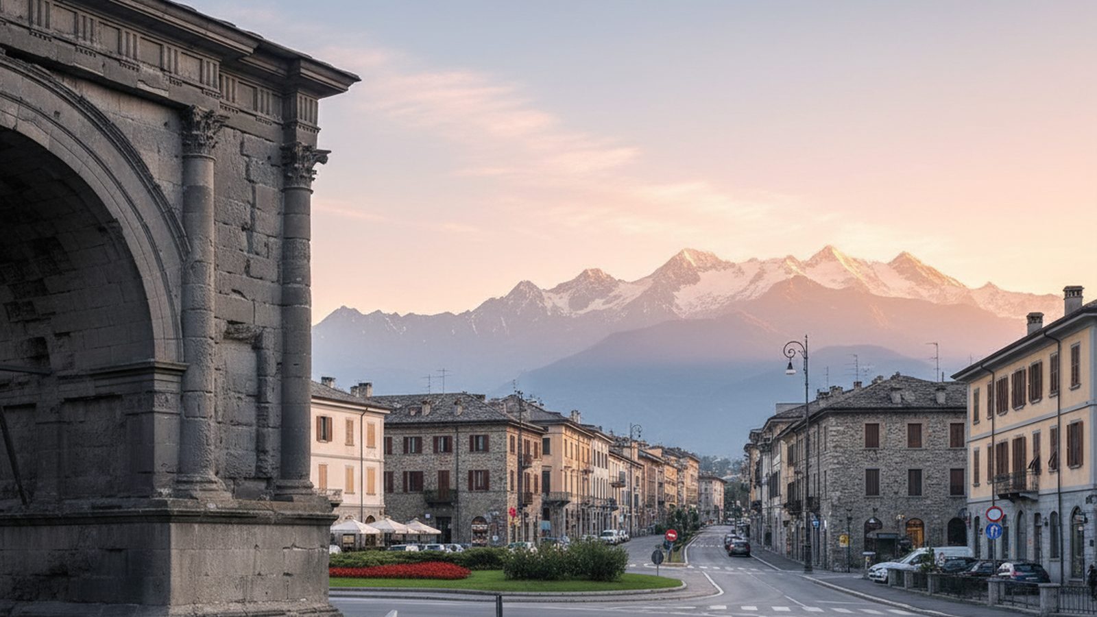 Aosta e Arco di Augusto, Valle d'Aosta